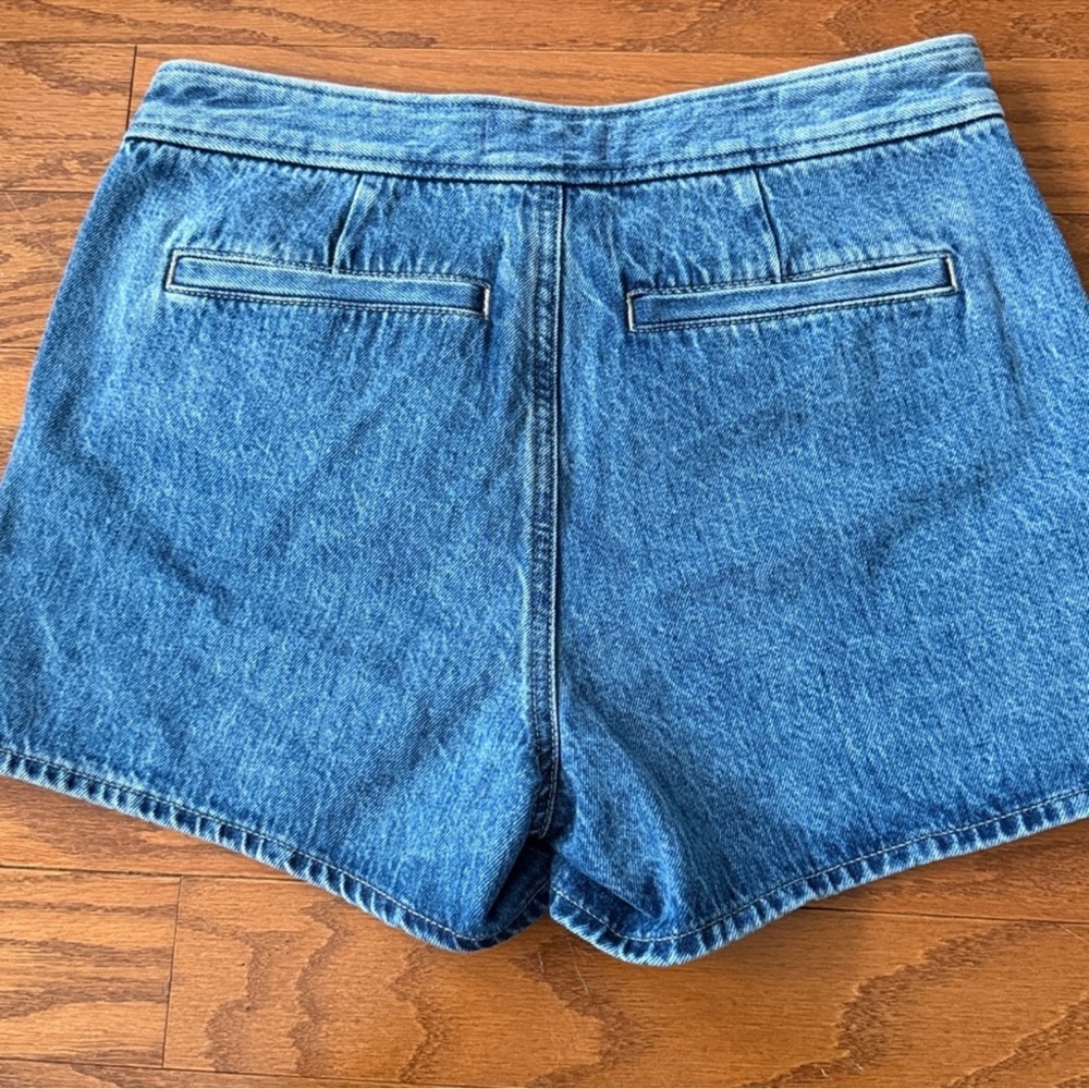 Madewell Denim Wrap Skort Size 26 EUC so cute omg! - Picture 6 of 9